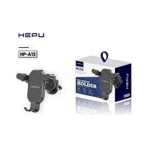 Hp A13 Mandallı Araç İçi Havalandırma Telefon Tutucu Akrobat Siyah Havalandırma Plastik