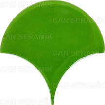 Can Seramik - 17x17 Cm. Balık Pulu Çini Karo N11.219
