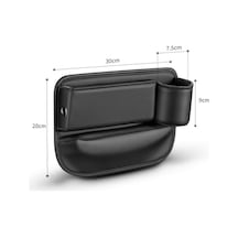 Didadodo Evrensel Araç Kolçak Dolgusu - Bardaklık & Şarj Delikli Pratik Depolama, Çok Amaçlı Hizmet