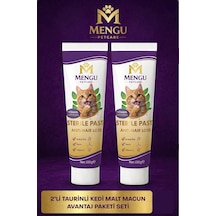 Tüy Dökülme Engelleyici, Tüy Yumağı Ve Kusma Önleyici Multivitamin Kedi Malt Macun 100 Gr - 2 Li Set