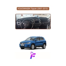 Volkswagen Tiguan 2007-2015 Uyumlu Torpido Örtüsü Yansıma Önleyici Hızlı Ve Kolay Montaj L10 Kahverengi