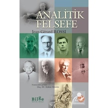 Analitik Felsefe - Jean-Gerard Rossi - Bilge Kültür Sanat