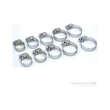 Hubrendy Kargo 10 Değişik Kelepçe Seti Clamp Set