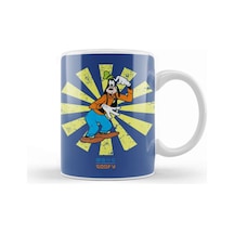 Goofy Retro Japanese Kupa Bardak Porselen Karışık
