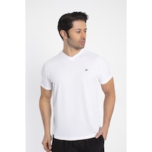 Crozwise 7136-08 Kare Petekli V Yaka Erkek Spor T-Shirt