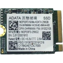 Adata IM2P33F3-256G2 256 GB 22x30 M.2 NVMe SSD