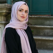 Hediyelik Seccade Pembe Şal Ve 99 İnci Tesbih Çok Renkli
