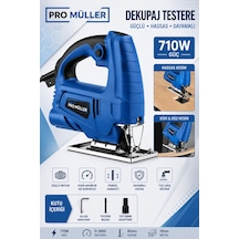 Pro Müller Sjs Metal Şanzuman Devir Ayarlı Bakır Sargili Dekupaj Testere Makinesi