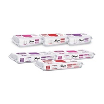 Easy Clean Çiçek Serisi 3x100 Yüzey & 3x20 Yer Temizlik Havlusu&mendili Karma Paket