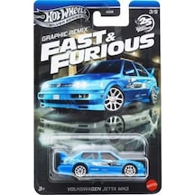 Hot Wheels Silver Series Fast & Furious Volkswagen Jetta Mk3 1/64 Model Araba