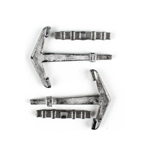 Occre 17013 30 Mm.antik Çapa Ve Dipçik, Zamak, 2 Adet-57377