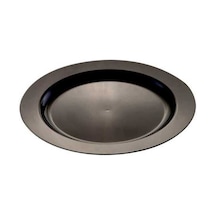 Plastik Siyah Tabak 19 Cm - 10 Adet N11.1013