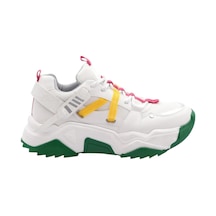 Dgn Kadın Bağcıklı Sneaker Ayakkabı Fuşya Dgn Kadın Bağcıklı Sneaker Ayakkabı Fuşya