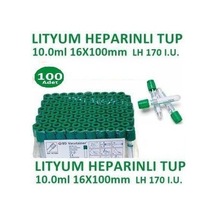 Tıpkimsan Lityum Heparinli Kan Alma Tüpü 100 Adet