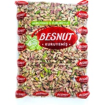 Besnut Çiğ Antep Fıstık Boz İçi Tane 1 KG