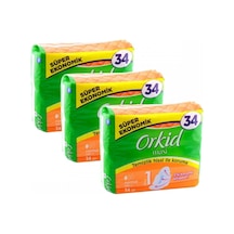 Orkid Maxi 4'Lü Normal 34'Lü X 3 Adet