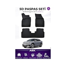 Volkswagen Id.5 2021+ Araca Özel Havuzlu "karbon" Paspas Takımı