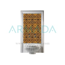 Armada Çini 60X100 CM Sp 101 Kahve Serigraf Türk Hamamı Pano