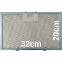 Bosch Uyumlu Dwk095g60m  Davlumbaz Tel Filtresi 32x20