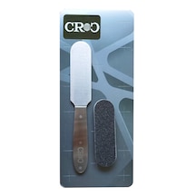 Croc TP03 Oval Çelik Ayak Törpüsü + Tek Kullanımlık Yedek Törpü 10'lu