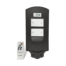 1 Adet Cata Ct 4691 Solar Güneş Enerjili 120w Sensörlü Sokak Armatür 6400k Beyaz Işık