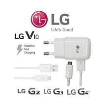 Axya Lg V10-G2-G3-G4 Hızlı Şarj Cihazı Aleti Ve Kablosu