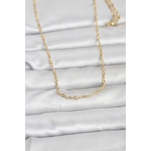 Cm 14k Gold Renk Burgu Zincirli 60 Cm Kadın Kolye Diğer