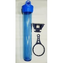 Orbita 20" İnç Tekli Boş Su Arıtma Filtre Kabı Bağlantı Çapı Seçenekli-3/4"