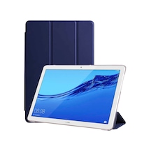 Huawei Uyumlu MediaPad T3 10 Kılıf PU Deri Smart Standlı Case