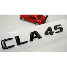 CLA 45 Bagaj Parlak Siyah ABS 3M 3D Yazı Logo
