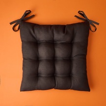 Soft Traum Sandalye Minderi - Antrasit - 40x40 Cm Renkli