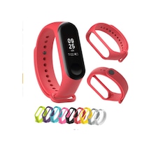 Xiaomi Mi Band 2 Uyumlu Zore Kordon-kırmızı