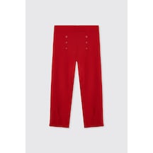 Panço Kız Çocuk Mercan Pantolon 2611gk04024 Kırmızı