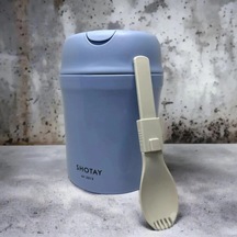 Shotay Termos Yemek Kabı 650ml Mavi