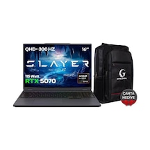 Game Garaj Slayer R9T-5070 V2 C2 R9-8945HX 32 GB 2 TB SSD RTX5070 16" Dos Dizüstü Bilgisayar