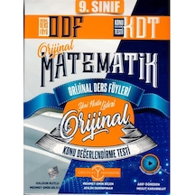 9.Sınıf Matematik ODF KDT Seti -  Orijinal Yayınları