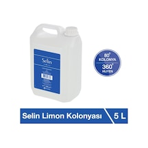 Selin Limon Kolonyası 5 Litre 80 Derece