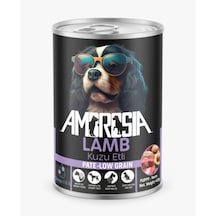 Ambrosia Pate Puppy Kuzu Etli Yavru Köpek Konserve 3 x 400 G