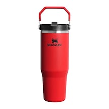 Stanley The Iceflow Flip Straw Pipetli Termos Bardak 0.89 Lt-10-13424-0209 Kırmızı