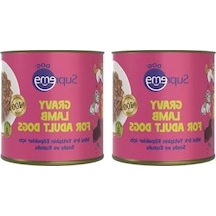 Soslu Ve Kuzulu Konserve Mama, Mini Irk Yetişkin Köpekler İçin, 200 Gr 2 Paket