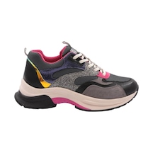 Dgn Bej Kadın Sneaker Ayakkabı Dgn.30162-2027 Siyah