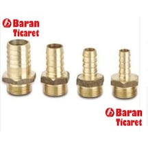 1/8-1/4-3/8-1/2 Sarı Hortum Rekoru Erkek 6-8-10-12 Mm