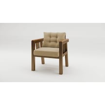 Elmas 1'li Cappuccino Metal Gövde Balkon-bahçe-kafe,çay Seti,koltuk Takımı,oturma Grubu,ofis Koltu Çok Renkli