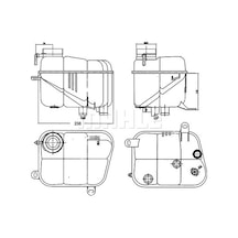 KNECHT CRT120000S Yedek Su Deposu W140 93-98 (Eno:8Ma376755161)