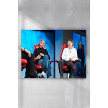 Steve Jobs Ve Bill Gates Girişimcilik Poster