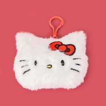Hello Kitty Çanta Süsü - Beyaz - 12x10 Cm Çok Renkli