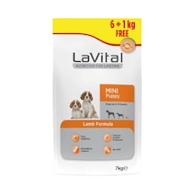 La Vital Kuzulu Küçük Irk Yavru Köpek Maması 6 KG + 1 KG