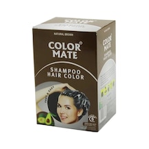 Color Mate 10pcs Kahverengi Saç Boyama Şampuanı 5468