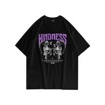 Flood Of Style Unisex Kindness Siyah Tshirt