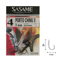 Sasame F-846 No:4 Porto Chinu X Olta İğnesi 11 Adet